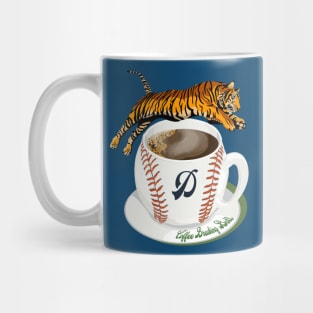 Coffee Breaking Ball! With Tiger and D! Mug